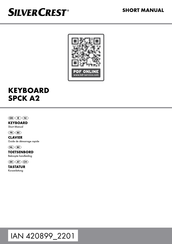 Silvercrest 420899 2201 Kurzanleitung