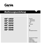 Terex Genie GS-1932 Bedienungsanleitung