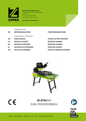Zipper ZI-STM350 Betriebsanleitung