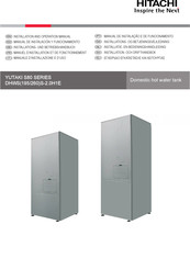 Hitachi YUTAKI S80 DHWS195S-2.0H1E Installations- Und Betriebshandbuch
