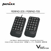 Perixx PERIPAD-705 Bedienungsanleitung