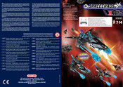 Meccano SPACECHAOS DARK PIRATES 4104B Bauanleitung
