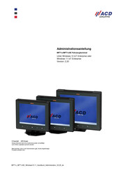 ACD MFT10SE Administrationsanleitung