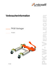 Unicraft PV 681 Verbraucherinformation