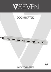 V7 DOCKUCPT2D Bedienungsanleitung