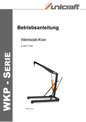 Unicraft WKP 1000 Betriebsanleitung