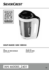 Silvercrest COOK 'N' MIX SMK 1000 B3 Bedienungsanleitung