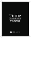 Goal Zero YETI 1500X Bedienungsanleitung