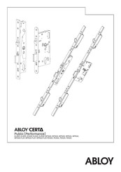 Abloy PE522 Bedienungsanleitung