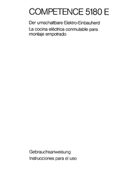 AEG COMPETENCE 5180 E Gebrauchsanweisung