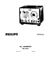 Philips PM 6301 Anleitung