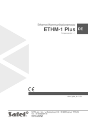 Satel ETHM-1 Plus Bedienungsanleitung
