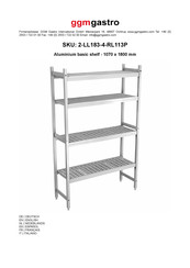 Ggm Gastro 2-LL183-4-RL113P Bedienungsanleitung