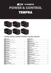 Dometic POWER & CONTROL TEMPRA TLB150F Kurzbedienungsanleitung