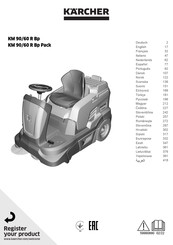 Kärcher KM 90-60 R Bp Pack Advanced Bedienungsanleitung