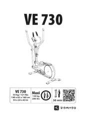 Domyos VE730 Bedienungsanleitung