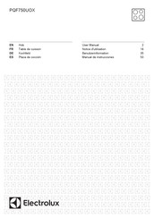 Electrolux PQF750UOX Benutzerinformation
