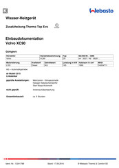 Webasto Thermo Top Evo Einbaudokumentation