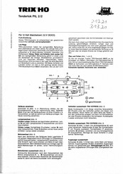 Trix H0 PtL 2/2 Bedienungsanleitung