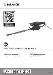 Parkside 466518 2404 Originalbetriebsanleitung