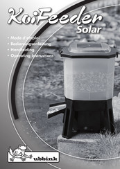 ubbink KoiFeeder Solar Bedienungsanleitung
