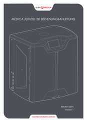 ELGA VEOLIA MED150M1-230 Bedienungsanleitung