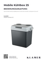 KLAMER 91728 Bedienungsanleitung