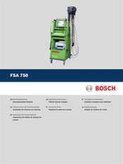 Bosch FSA 750 Betriebsanleitung