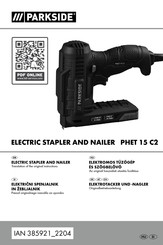 Parkside PHET 15 C2 Originalbetriebsanleitung