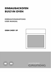 Grundig GEBM 34001 XP Gebrauchsanleitung