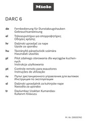Miele DARC 6 Gebrauchsanweisung