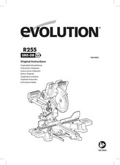 Evolution R255SMS-DB-Li Originalbetriebsanleitung