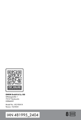 Silvercrest SHA 125 A1 Bedienungs- Und Sicherheitshinweise