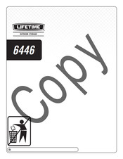 Lifetime 6446 Montageanleitung
