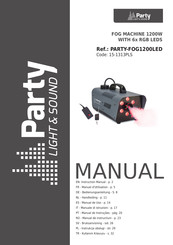 Party Light & Sound 15-1313PLS Bedienungsanleitung
