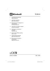 Einhell TC-DH 43 Originalbetriebsanleitung