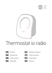 SOMFY Thermostat io radio Anleitung