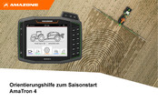 Amazone AmaTron 4 Orientierungshilfe Und Garantiebestimmungen
