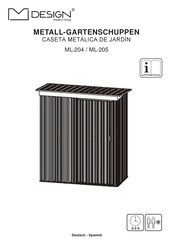 M-DESIGN ML-204 Bedienungsanleitung
