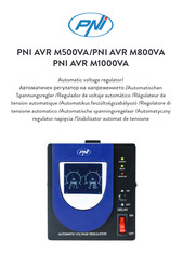 PNI AVR M1000VA Bedienungsanleitung