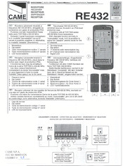 Came RE432 Kurzanleitung