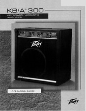 Peavey KB/A 300 Bedienungsanleitung