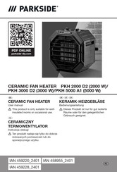 Parkside 459228 2401 Bedienungsanleitung