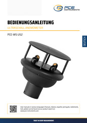 PCE Instruments PCE-WS US2 Bedienungsanleitung