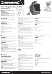 Silverline B01001 Kurzanleitung