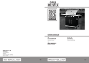 GRILL MEISTER 407126 2207 Gebrauchsanleitung