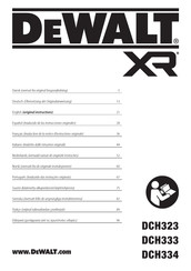 DeWalt DCH333 Originalanweisung