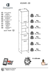 Demeyere 452449 - 00 Montageanleitung