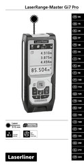 LaserLiner LaserRange-Master Gi7 Pro Bedienungsanleitung