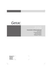 Getac F 110 Benutzerhandbuch